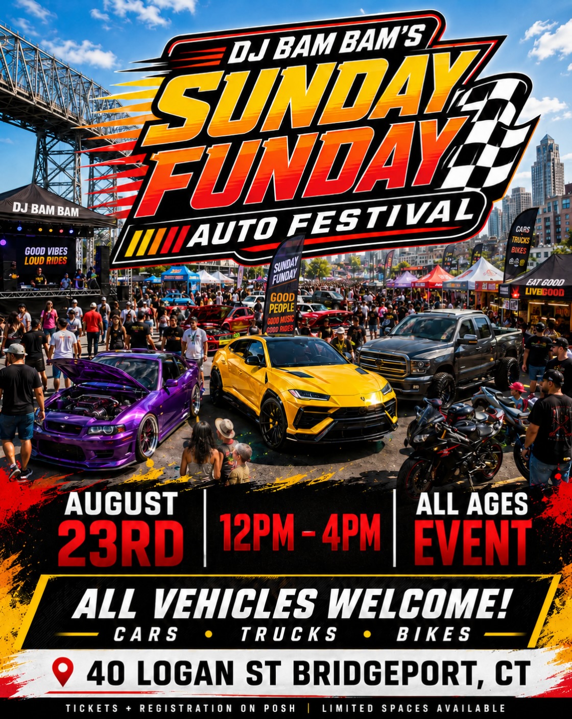 DJ Bam Bam's Sunday Funday Auto Festival