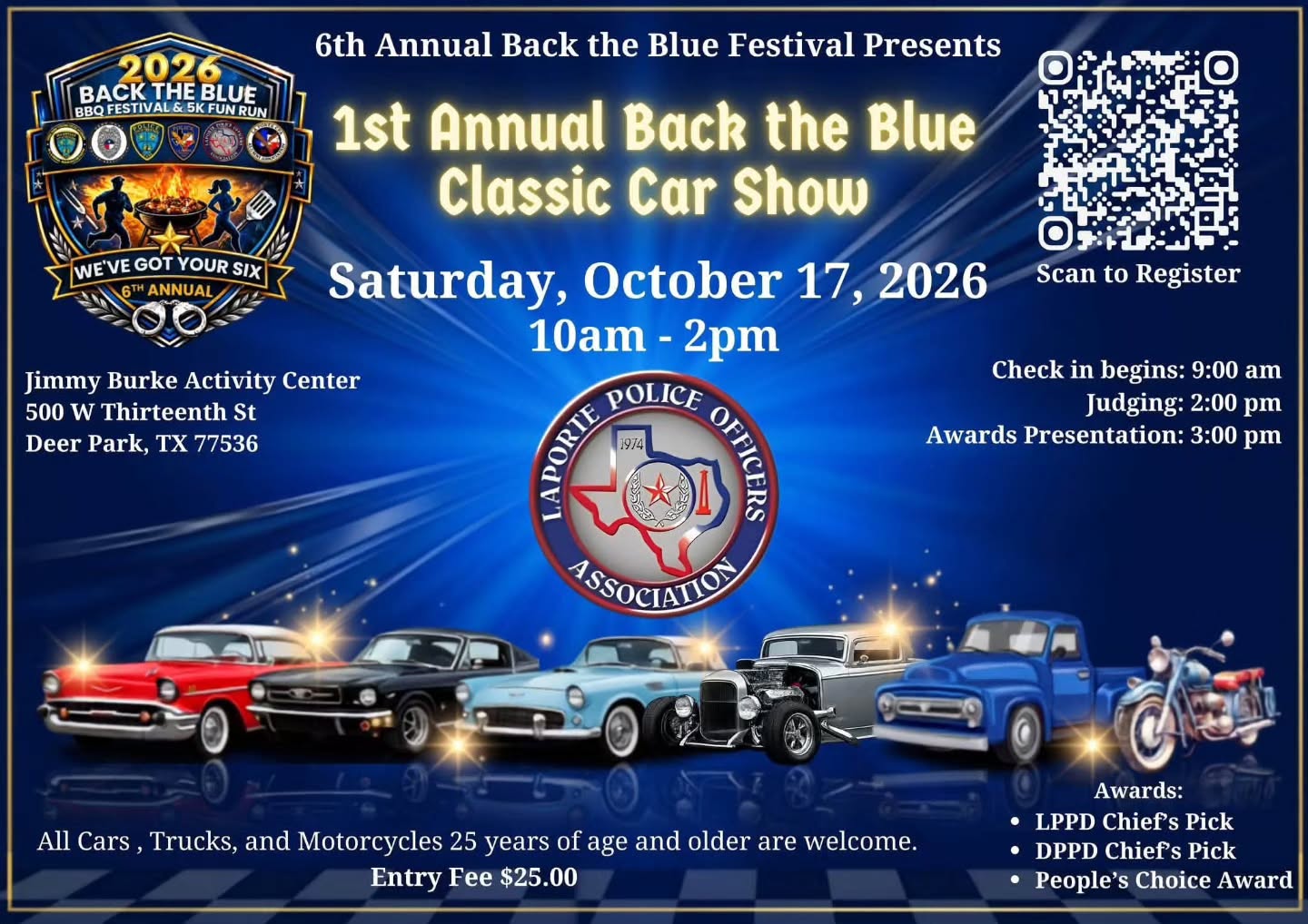 1st Annual Back to the Blue