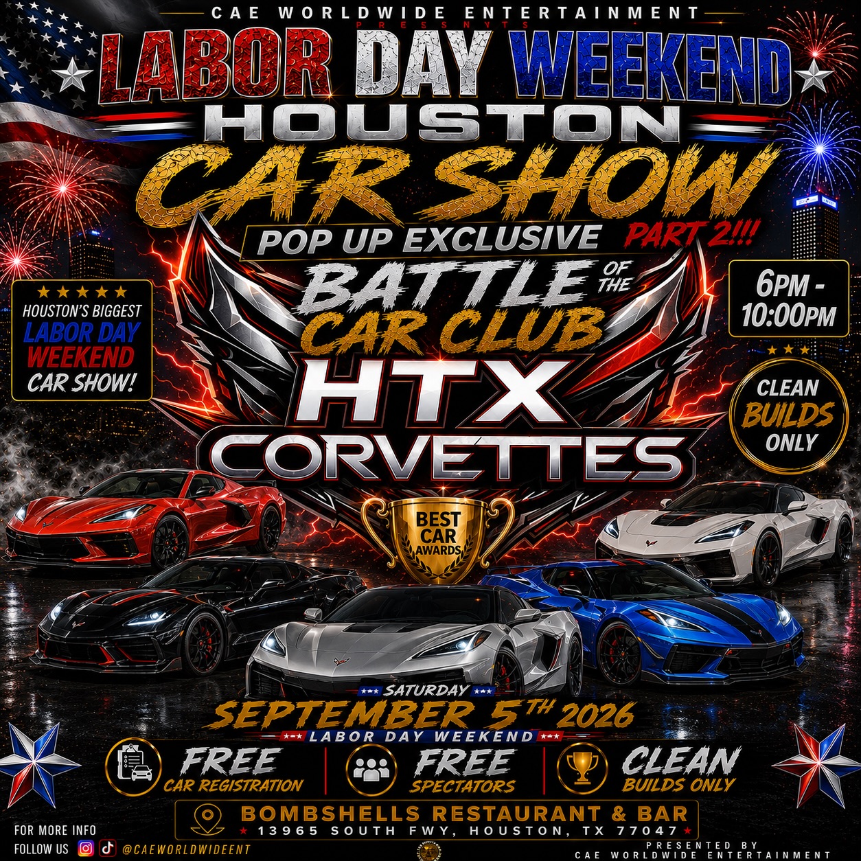 Labor Day Weekend Houston Car Show