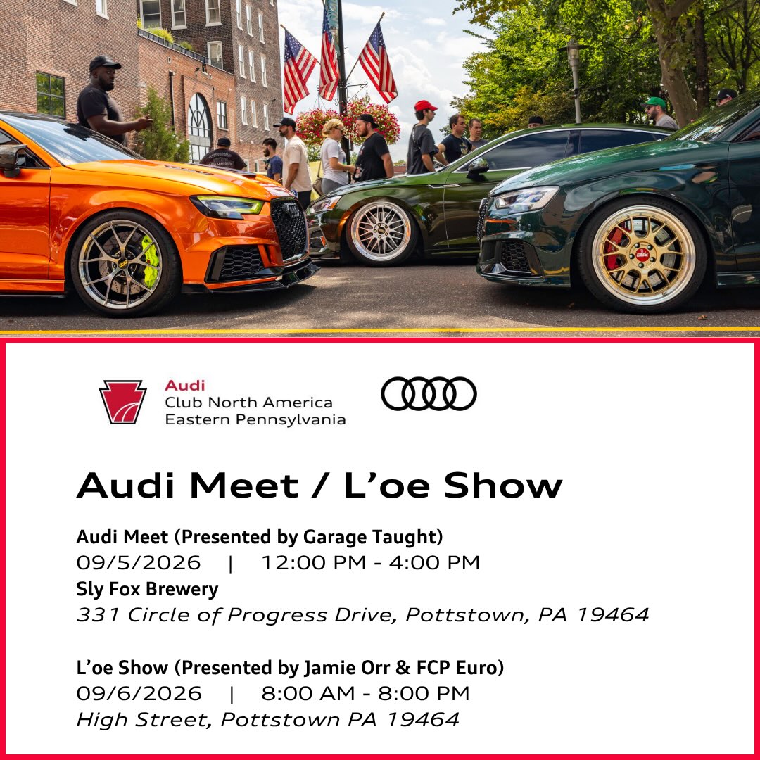 Audi Meet / L'oe Show