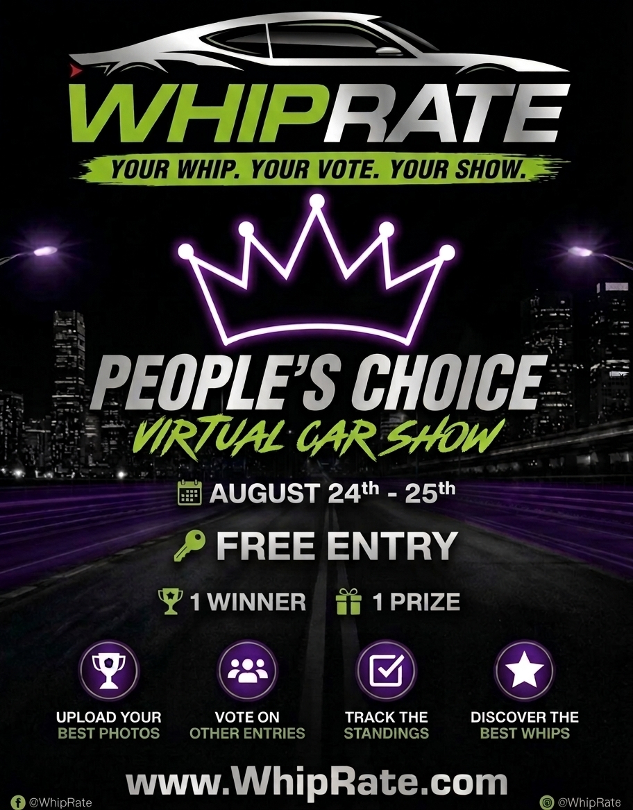 WhipRate Virtual Car Show!!!
