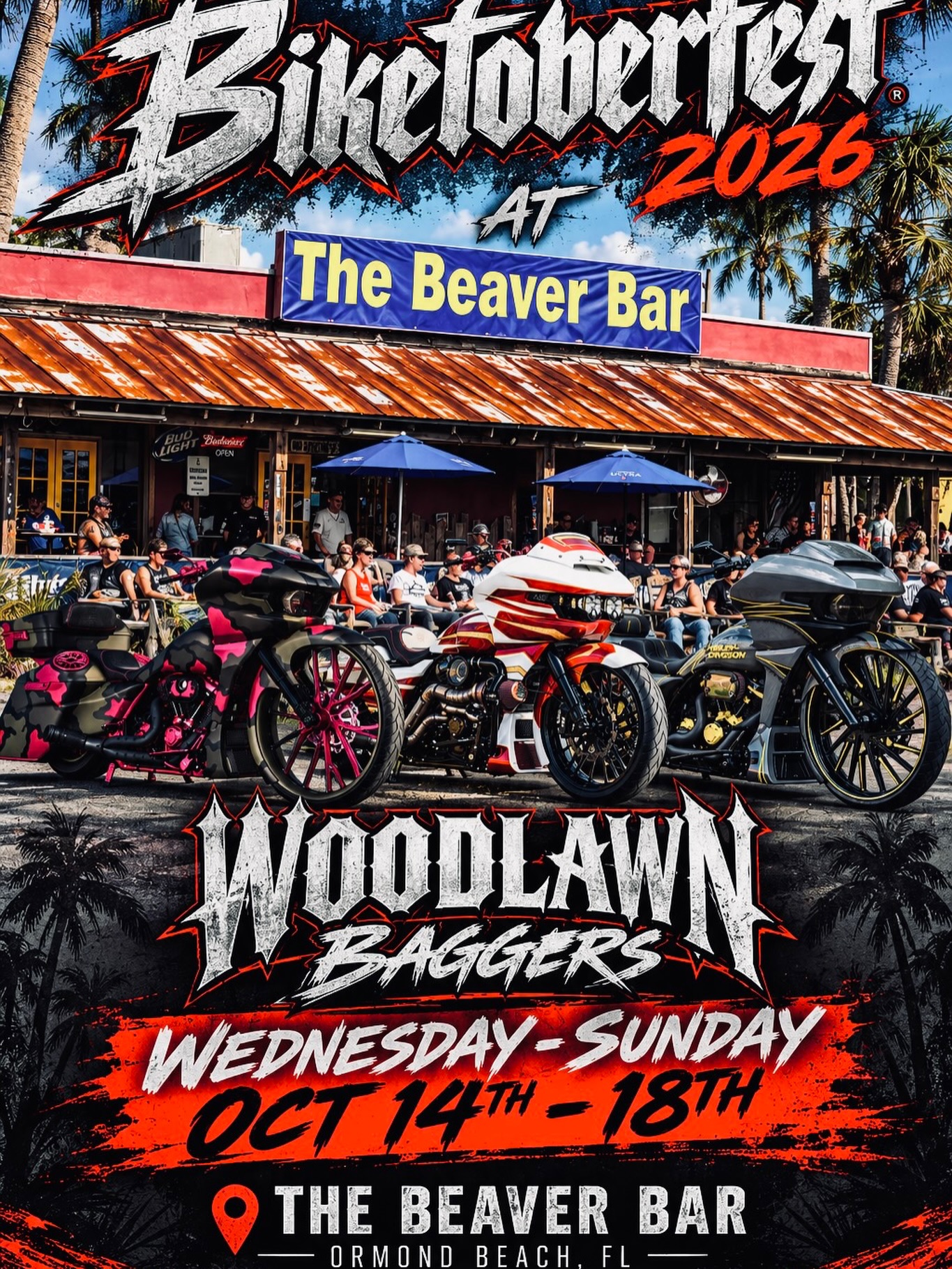 Biketoberfest 2026 - Woodlawn Baggers