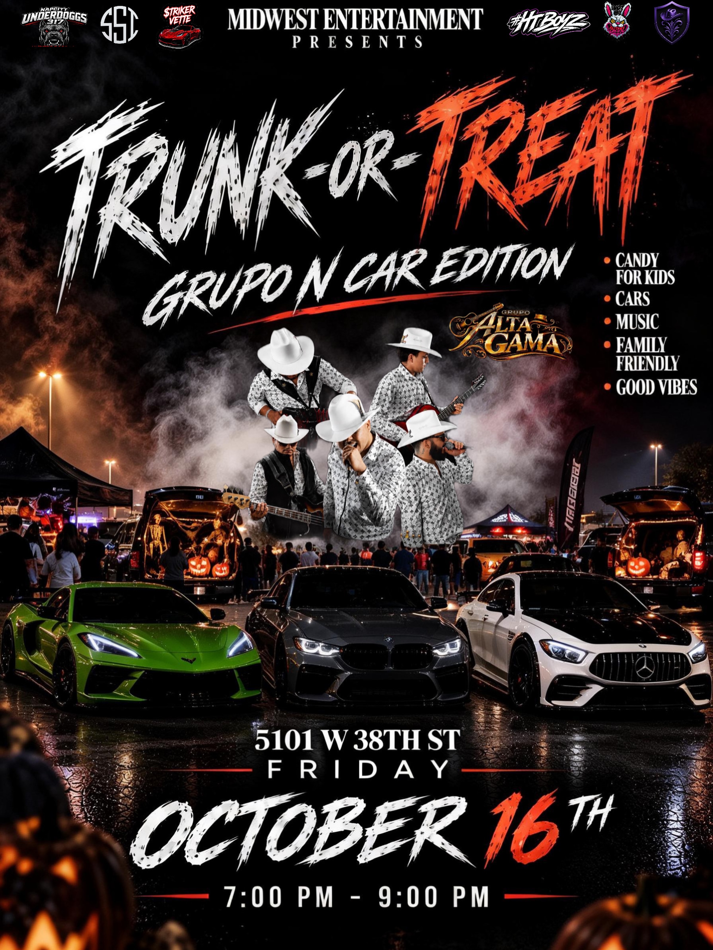 Trunk or Treat: Grupo N Car Edition